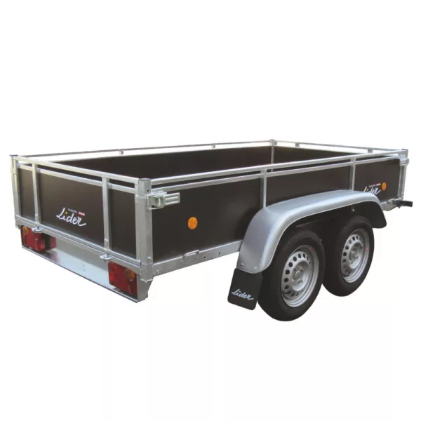 Remorque bois 39450 2 essieux 750 Kg – LIDER - Neuf – Image 6