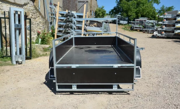 Remorque bois 2 essieux KERENZO 750KG non freiné – 258/130 - Neuf – Image 2