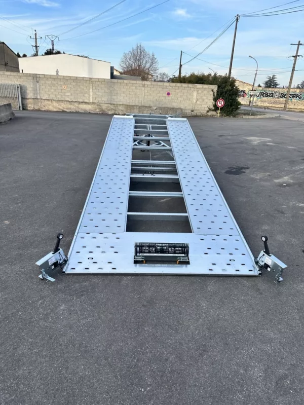 Remorque porte voitures Temared CARKEEPER 3 essieux- sans rampes - Neuf – Image 4