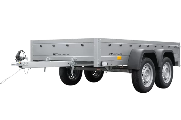 Remorque 2 ESSIEUX UNITRAILER GARDEN TRAILER 264/2 KIPP - Neuf