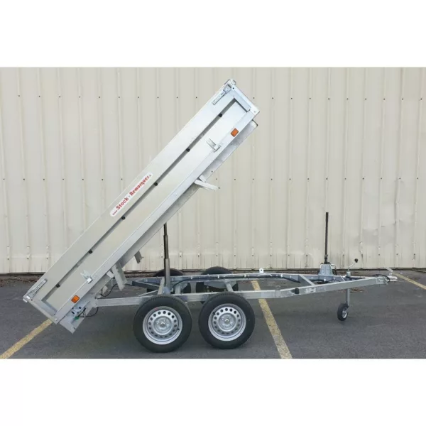 Remorque benne 750 Kg – 2 m 53 x 1 m 47 x 30 cm - Neuf