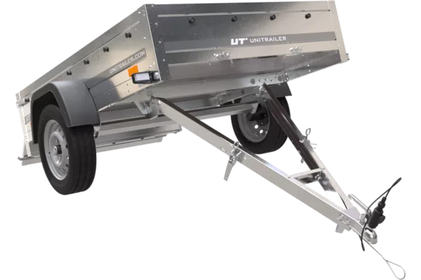 Remorque avec amortisseur Garden Trailer 201/R Unitrailer 500 kg - Neuf – Image 9