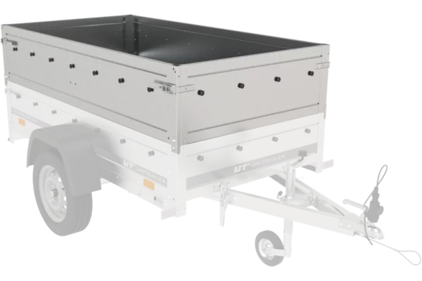 Remorque avec amortisseur Garden Trailer 201/R Unitrailer 500 kg - Neuf – Image 8