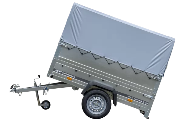 Remorque avec amortisseur Garden Trailer 201/R Unitrailer 500 kg - Neuf – Image 16