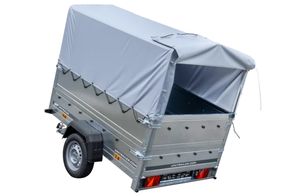 Remorque avec amortisseur Garden Trailer 201/R Unitrailer 500 kg - Neuf – Image 14