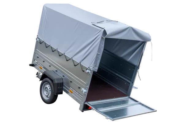 Remorque avec amortisseur Garden Trailer 201/R Unitrailer 500 kg - Neuf – Image 13