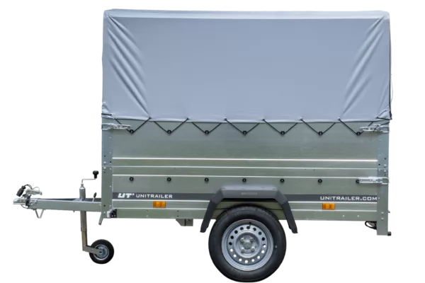 Remorque avec amortisseur Garden Trailer 201/R Unitrailer 500 kg - Neuf – Image 18