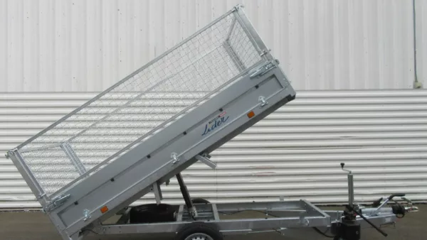 Remorque benne hydraulique LIDER 750 KG - Neuf – Image 3