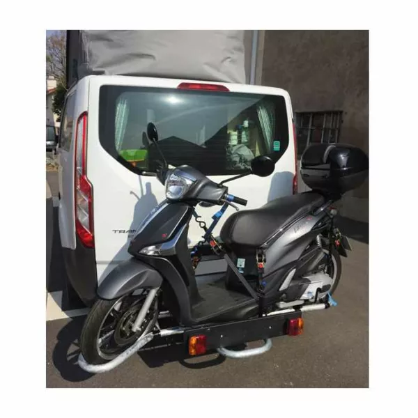 Porte-moto sur attelage véhicule charge max 180kg - Neuf