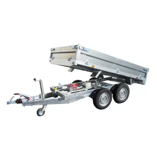 Remorque benne hydraulique LIDER 37600 PTAC 2500KG - Neuf