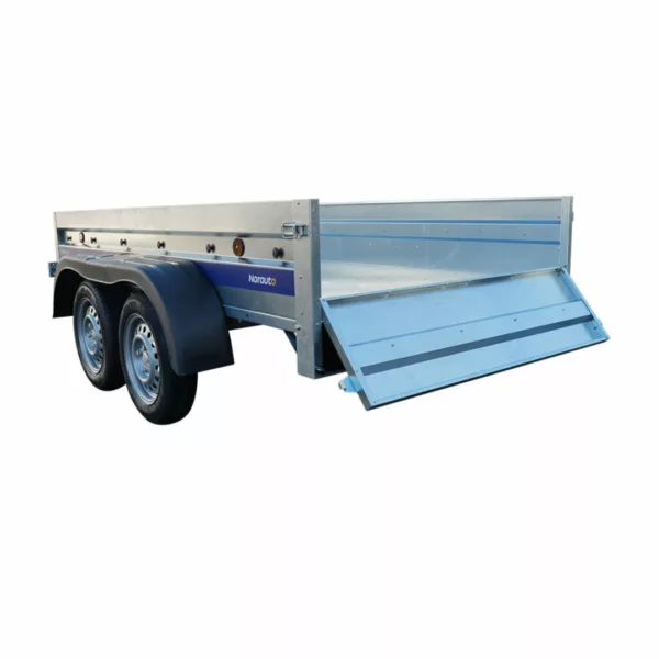 Remorque bois NORAUTO 2 essieux 500 kg - Neuf – Image 7