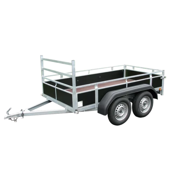Remorque bois double essieux PTAC 500kg/750kg - Neuf
