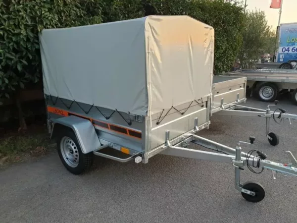 Remorque bagagère boro niewiadow BO717 neuve ptac 750 kg