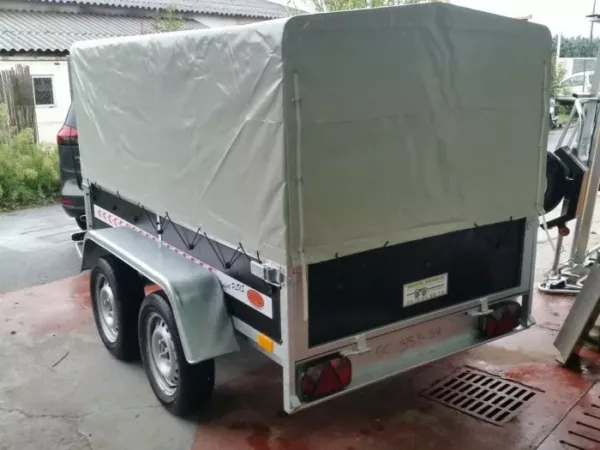 Remorque bagagère boro niewiadow BOK725D neuve ptac 750 kg