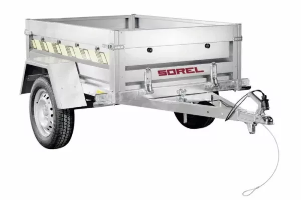 Remorque Rustique R150 NUE – PTAC 500 kg (146 x 98) – SOREL